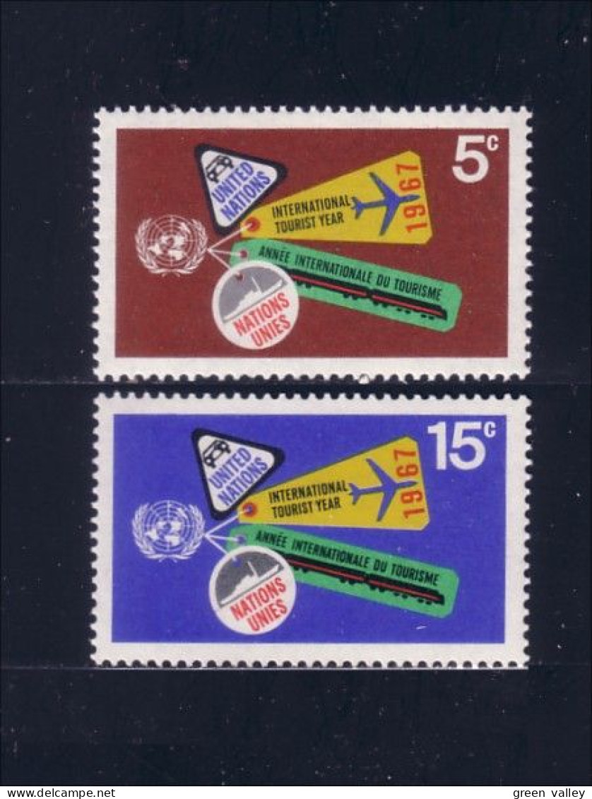 917 Nations-Unies NY Année Tourisme Tourism Year MNH ** Neuf SC (UNN-7a) - VN