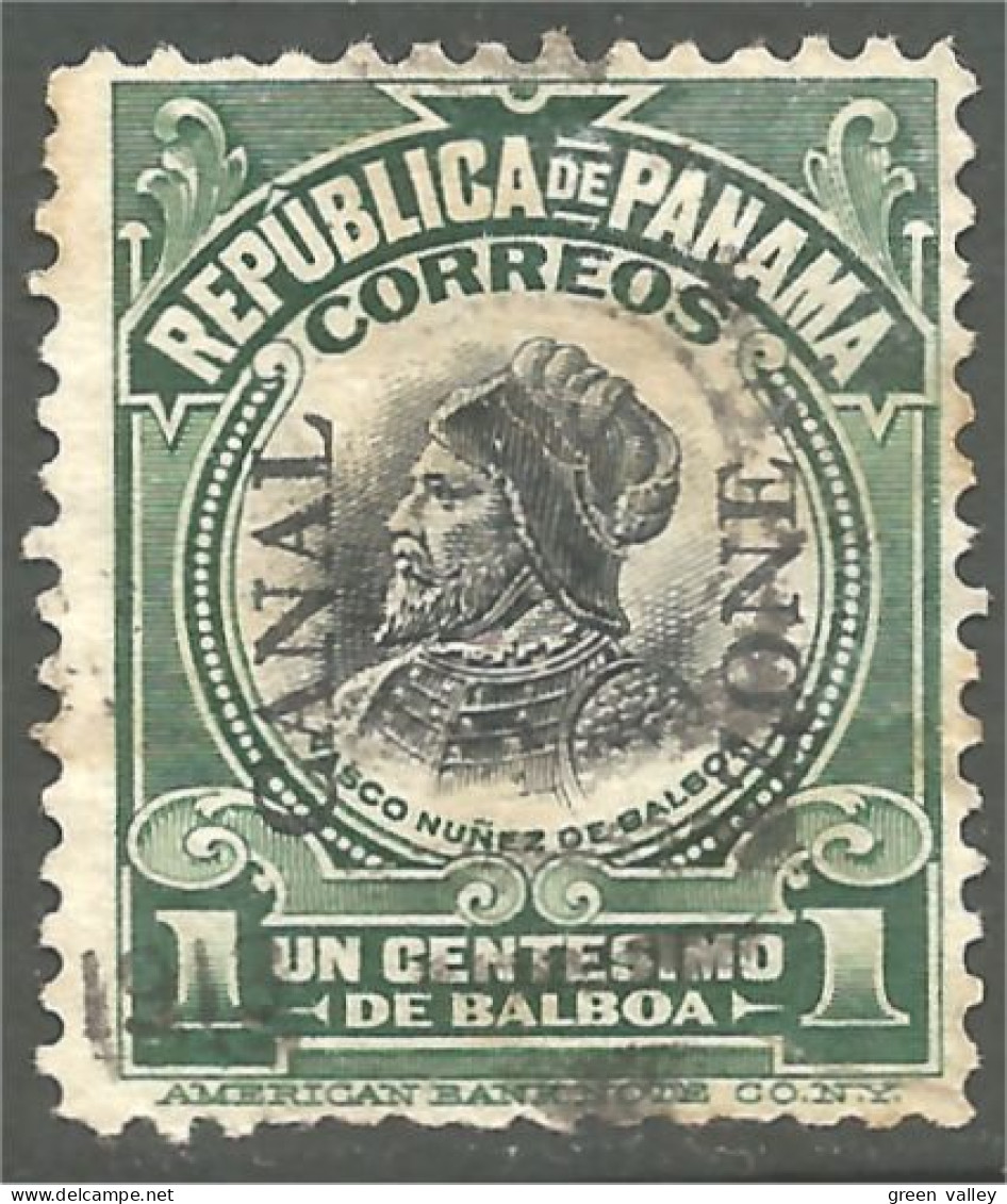 916 Canal Zone 1910 Vasco Nunez Balboa (UCZ-5) - Kanaalzone