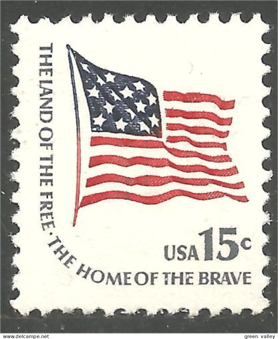 914 USA Fort McHenry Drapeau Flag MNH ** Neuf SC (USA-1597b) - Sellos