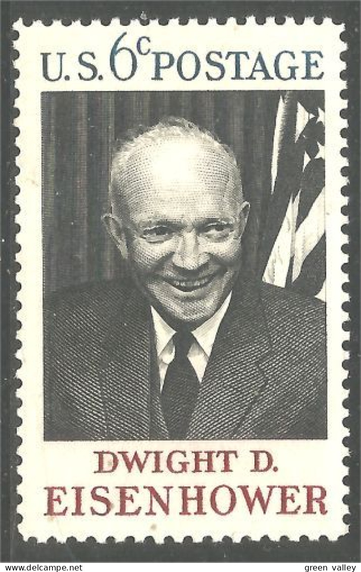 914 USA Dwight Eisenhower MNH ** Neuf SC (USA-1383b) - Otros & Sin Clasificación