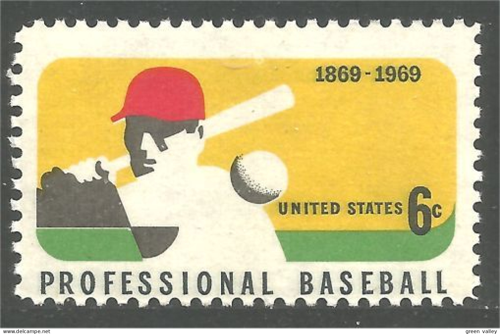 914 USA Professional Baseball Base-ball MNH ** Neuf SC (USA-1381b) - Baseball