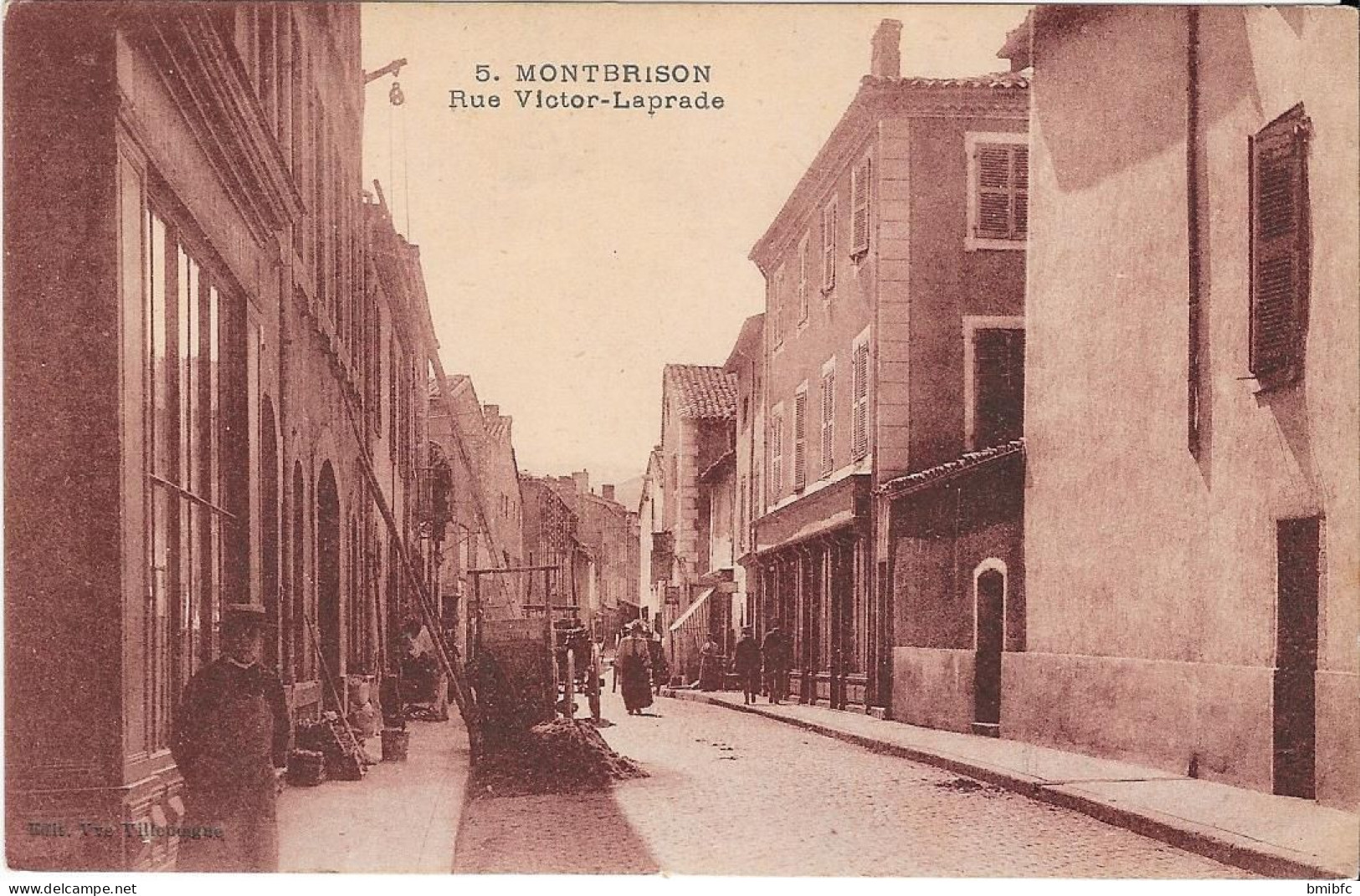 MONTBRISON - Rue Victor Laprade - Montbrison