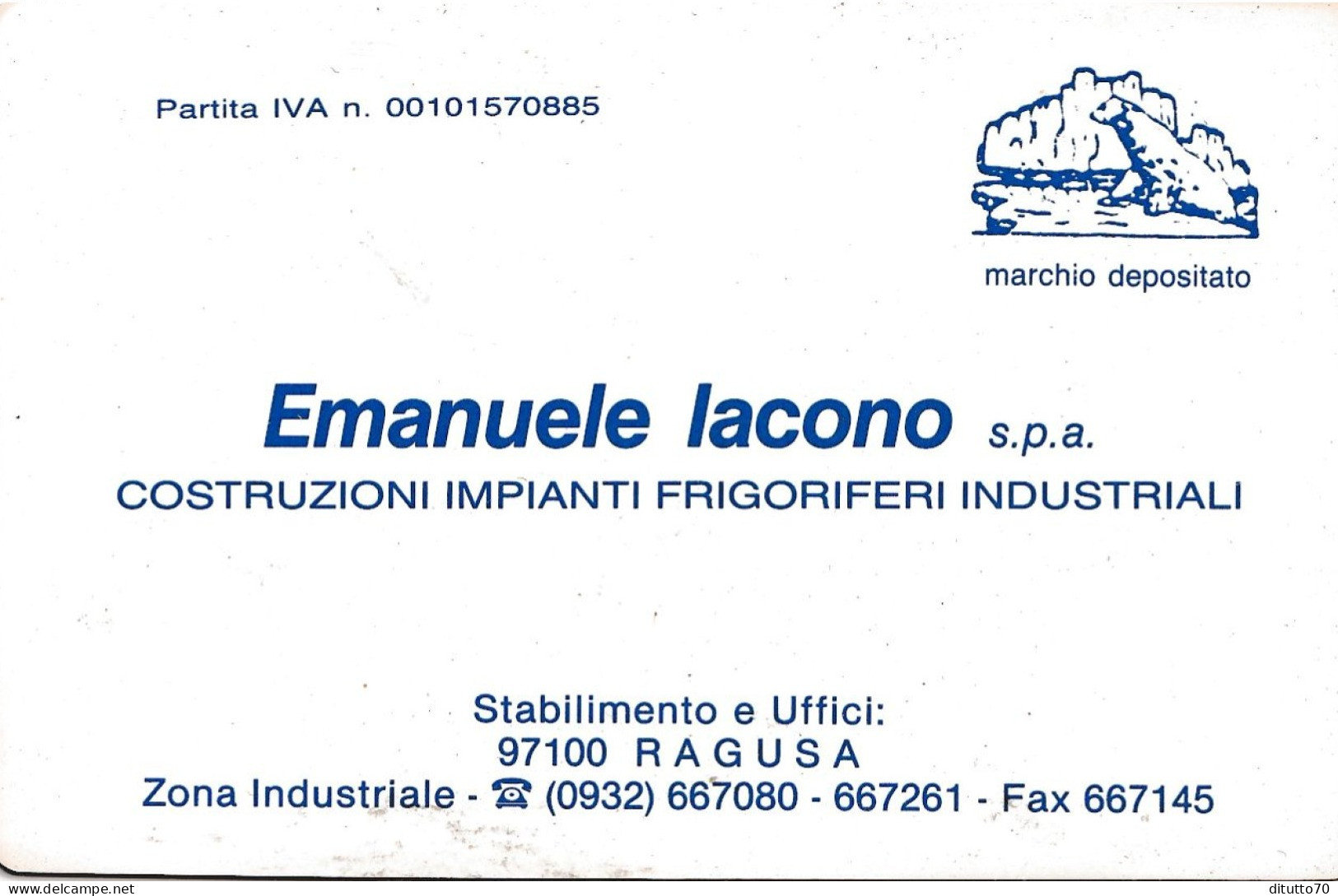 Calendarietto - Costruzioni Impianti Frigorifweri Industriali - Ragusa - Anno 1993 - Petit Format : 1991-00