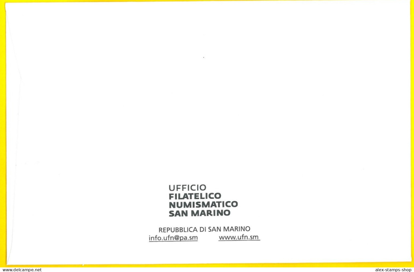 SAN MARINO 2021 FDC 50° Rapporti Ufficiali Repubblica Popolare Cinese - New - FDC