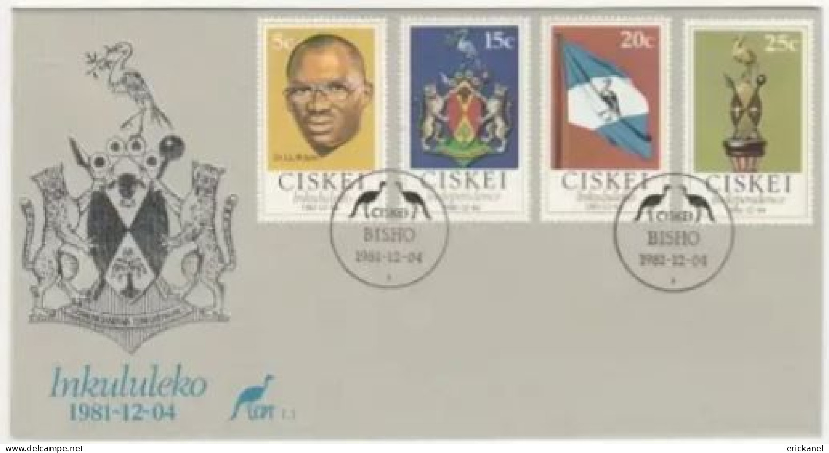 1981 Ciskei Republic Of Ciskei FDC 1.1 - Ciskei