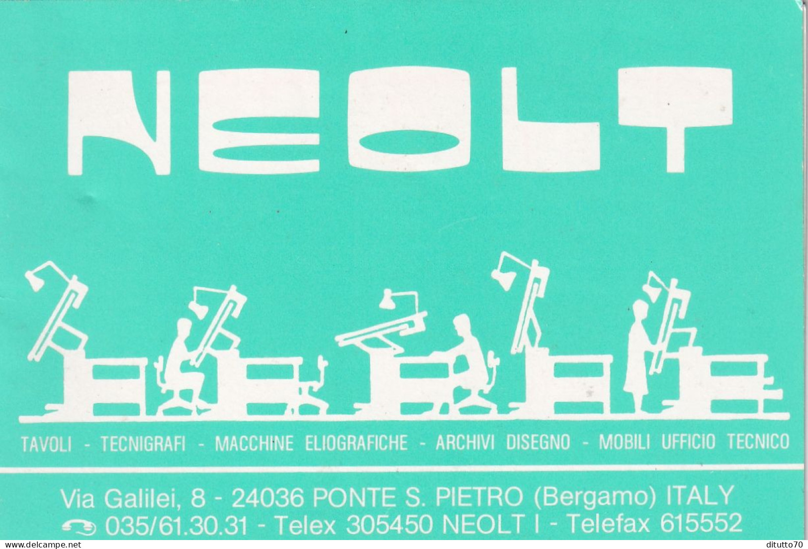 Calendarietto - NEOLT - Ponte S.pietro - Bergamo - Anno 1993 - Petit Format : 1991-00