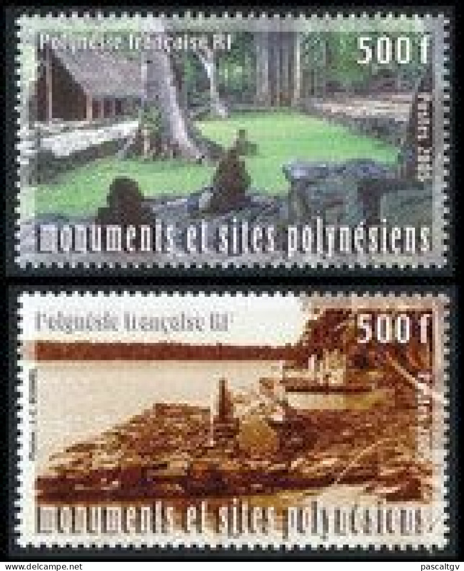 Polynésie Française - 2005 - Paire N° 757/758 ** - Unused Stamps