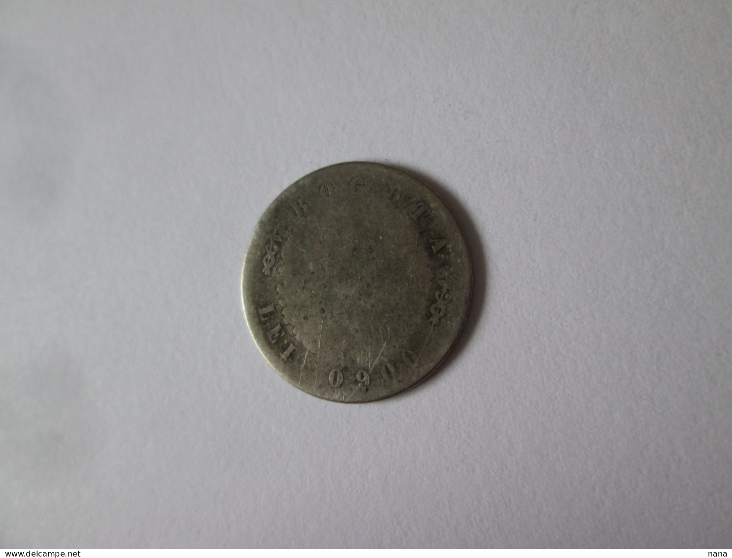 Rare! Nueva Granada/Colombia 1 Decimo 1854 Silver Coin/Argent - Colombia