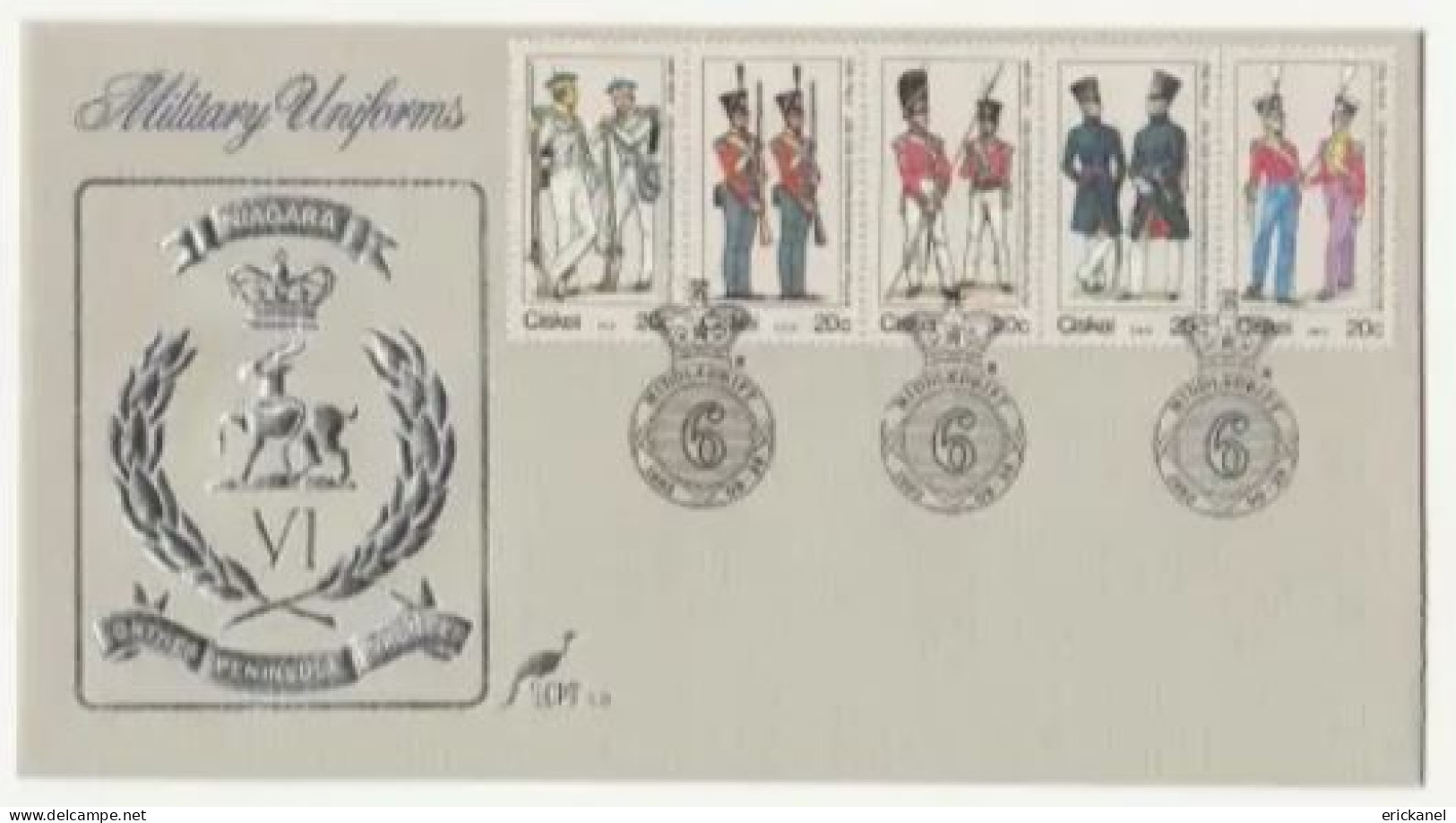 1983 Ciskei Military Uniforms FDC 1.8 - Ciskei