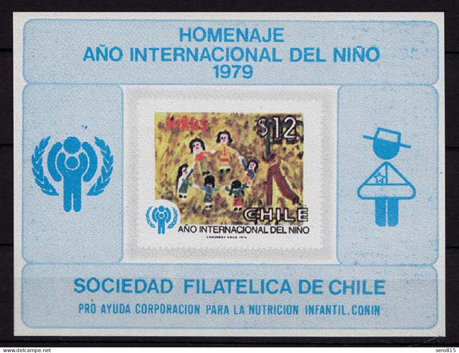 Chile Jahr D.Kindes 1979 Mi. 915  Proof  Sonderdruck (9700 - Chile