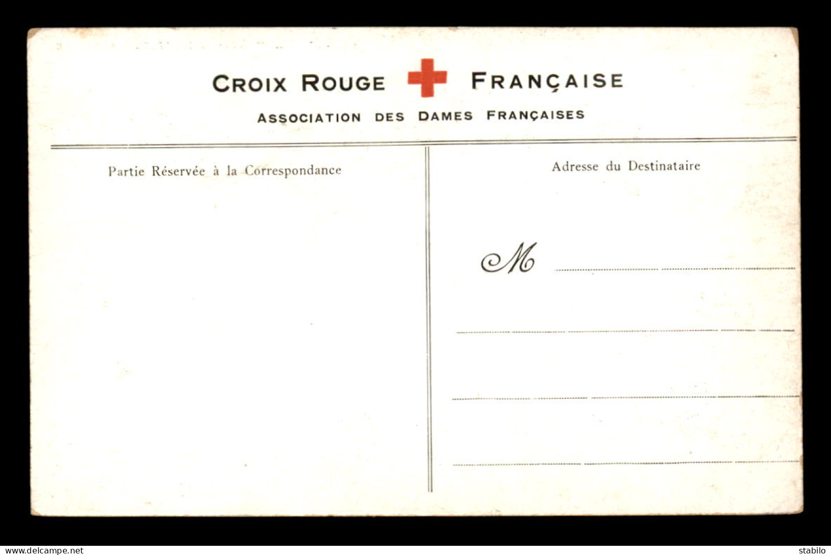 CROIX-ROUGE - VERT-PRE, STE-MARGUERITE-MARSEILLE - ASSOCIATION DES DAMES FRANCAISES - Croce Rossa