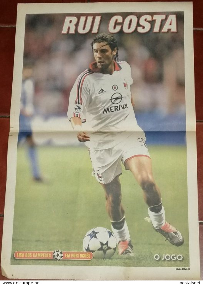 10 posters / capas do jornal O JOGO jogadores de futebol