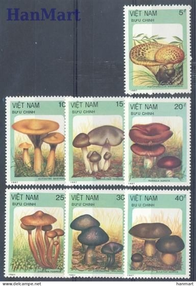 Vietnam 1987 Mi 1876-1882 MNH  (ZS8 VTN1876-1882) - Autres & Non Classés