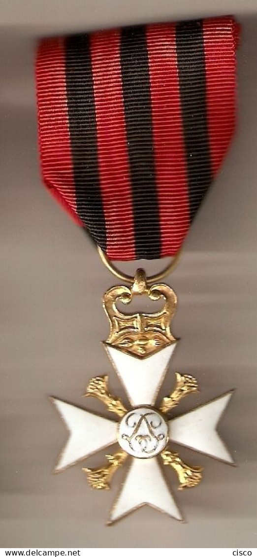 BELGIQUE CONGO BELGE Décoration Civique Croix De 1re Classe (Or) - Belgio