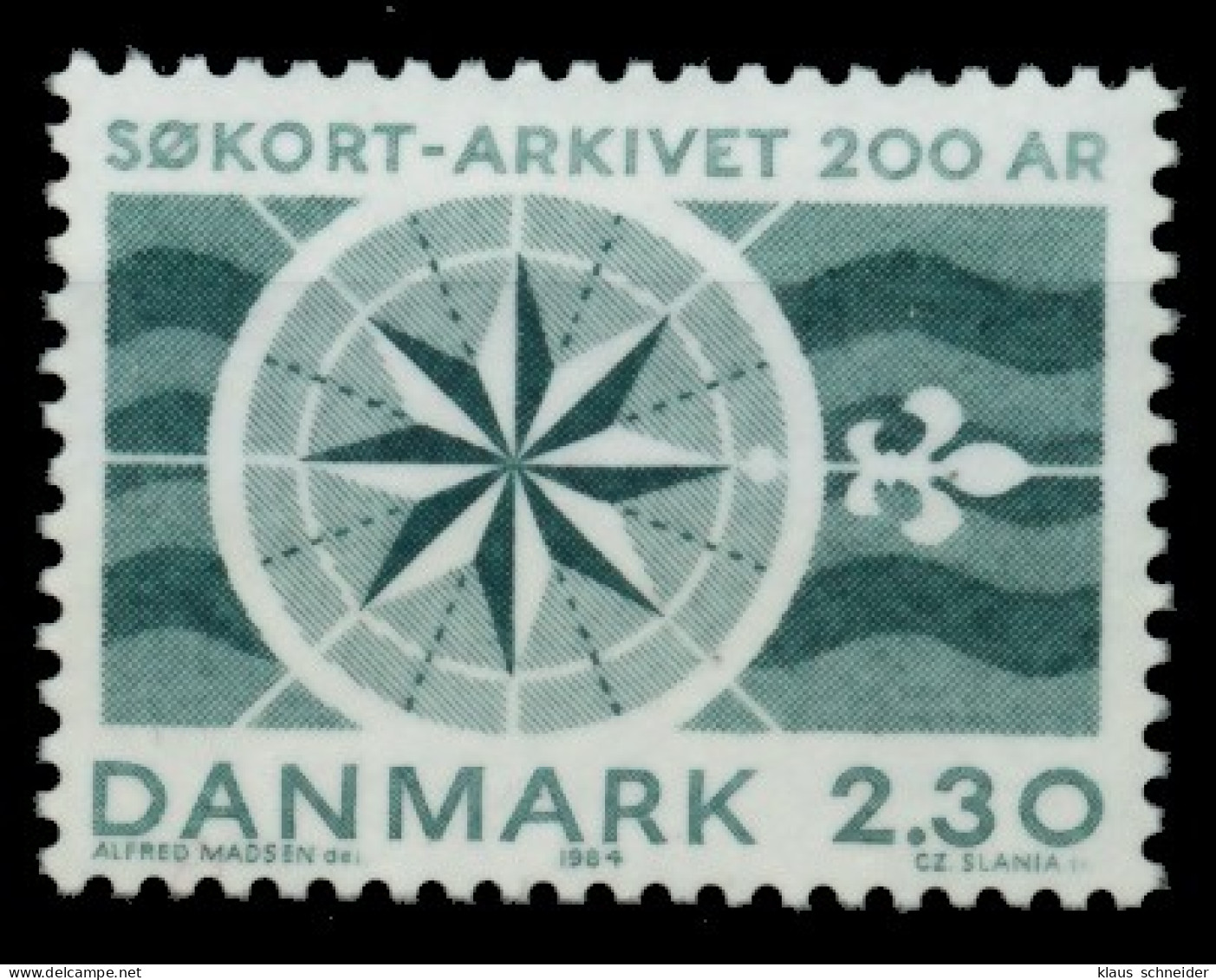 DÄNEMARK Nr 802 Postfrisch X90E22A - Neufs