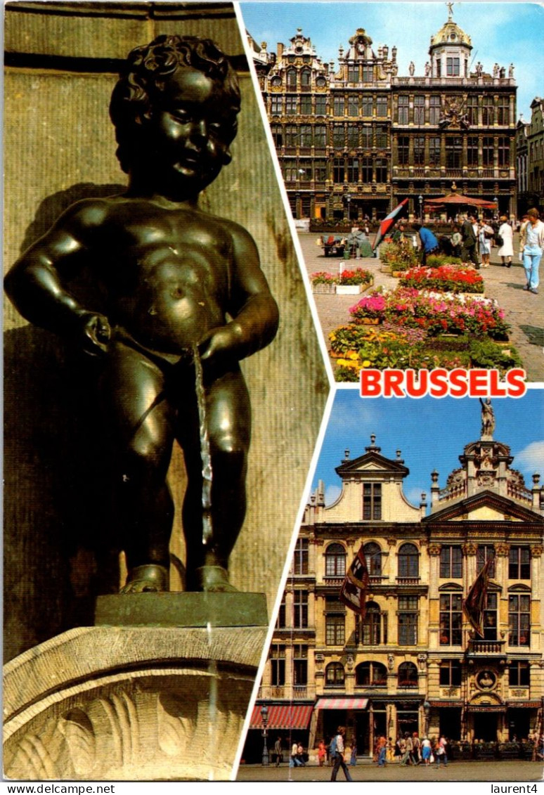 3-4-2024 (4 Y 47) Belgium - Brussels  Bruxelle (3 Views) - Berühmte Personen