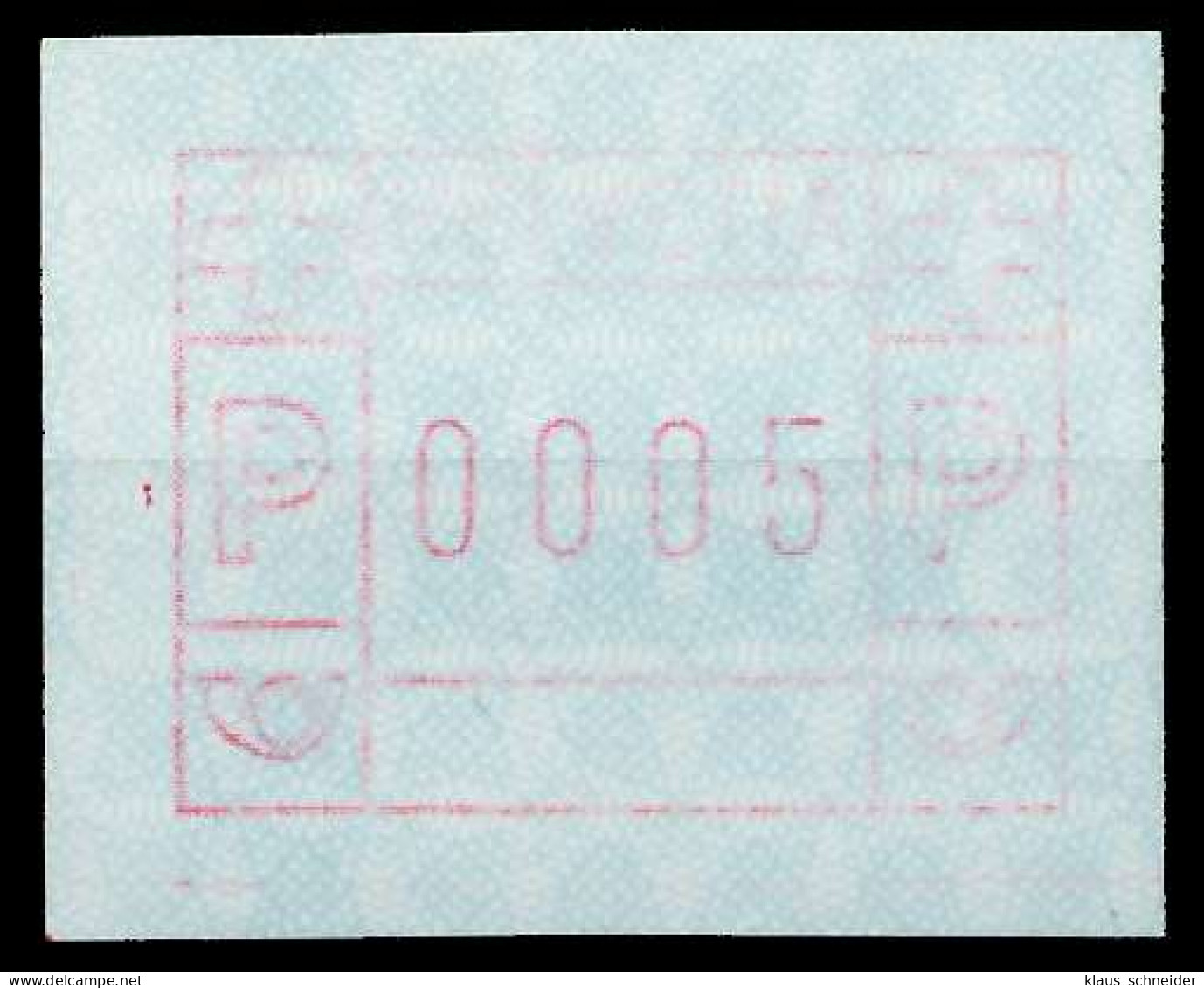 SCHWEIZ AUTOMATENMARKEN A3 Nr 3yawI 0005 Postfrisch X7E657A - Automatic Stamps