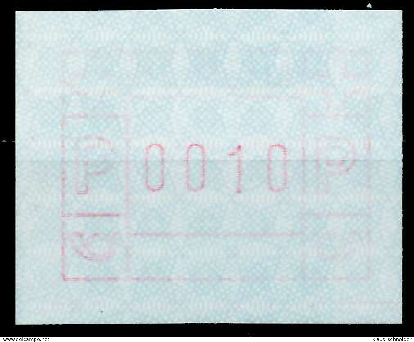 SCHWEIZ AUTOMATENMARKEN A3 Nr 3yawI 0010 Postfrisch X7E65A2 - Automatic Stamps