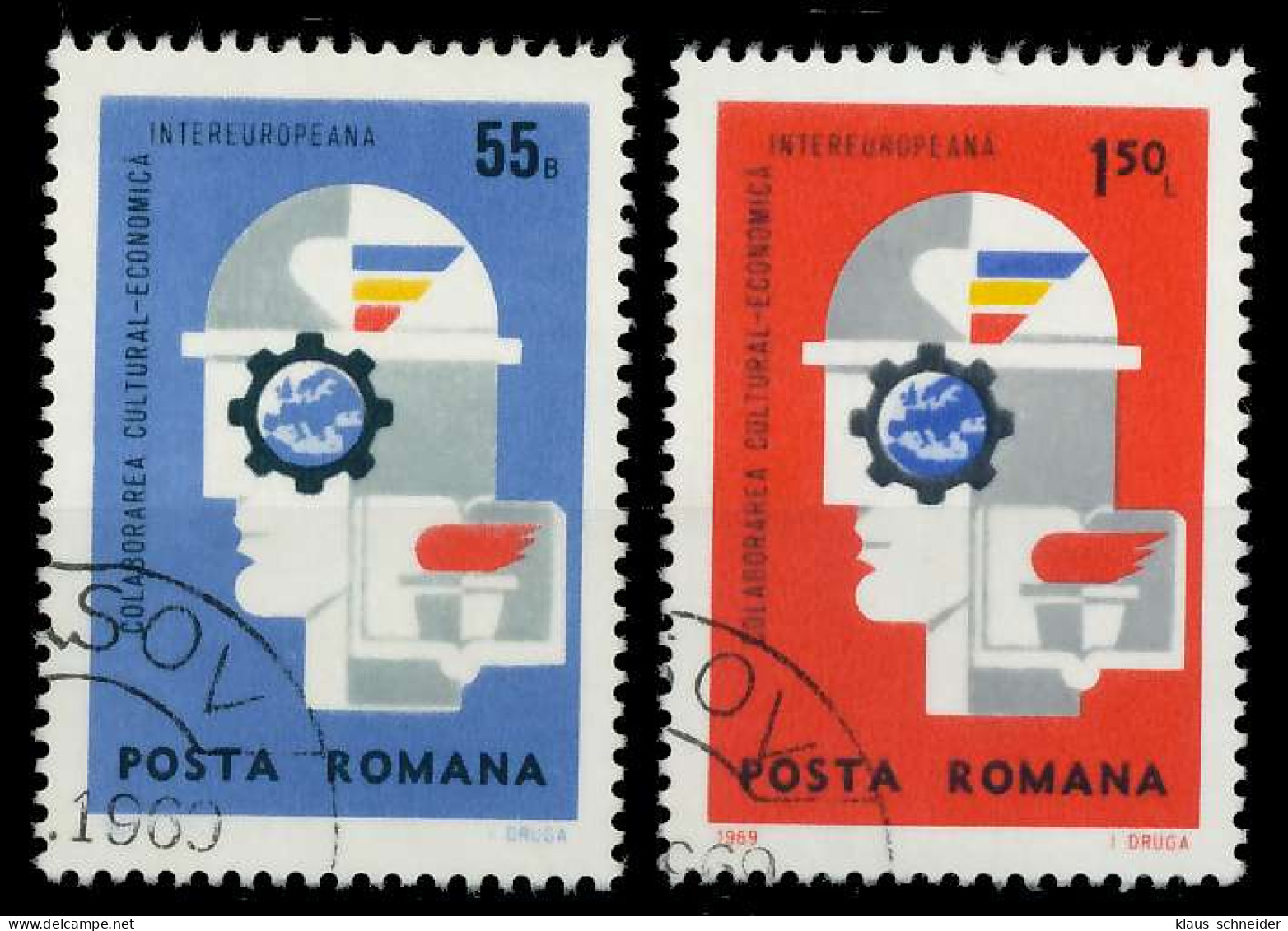 RUMÄNIEN 1969 Nr 2764-2765 Gestempelt X5E4BB2 - Gebruikt