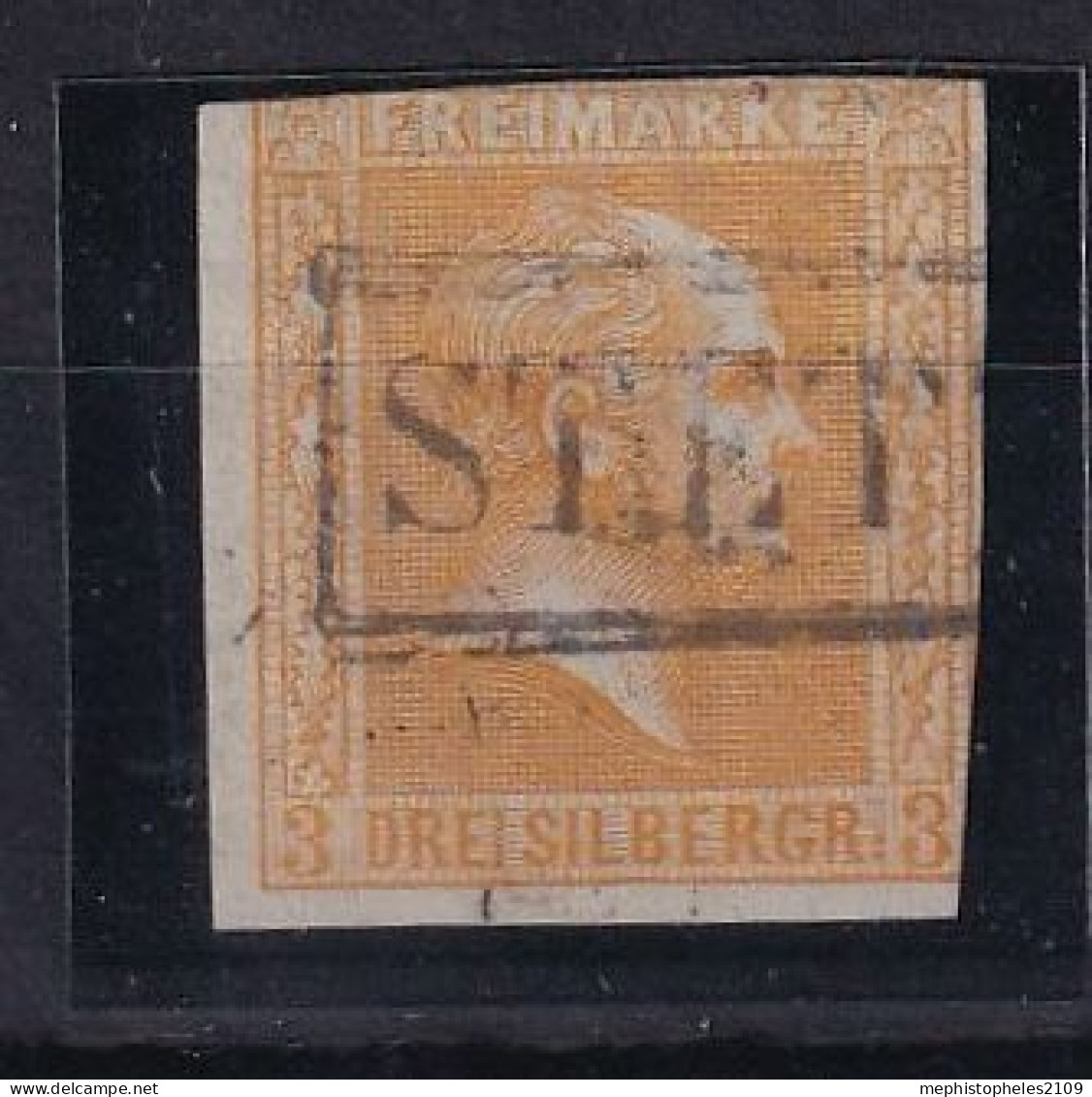 PREUSSEN 1858 - Canceled - Mi 12b - Autres & Non Classés