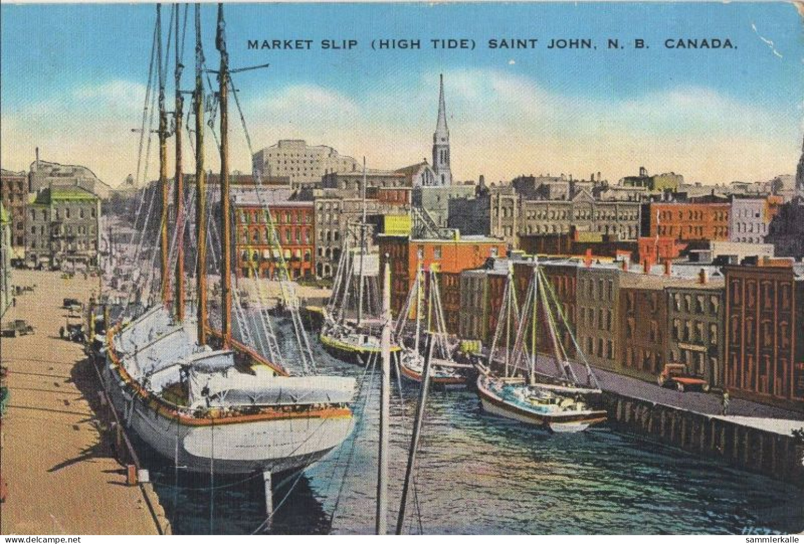 136424 - Saint John - Kanada - Market Slip - St. John