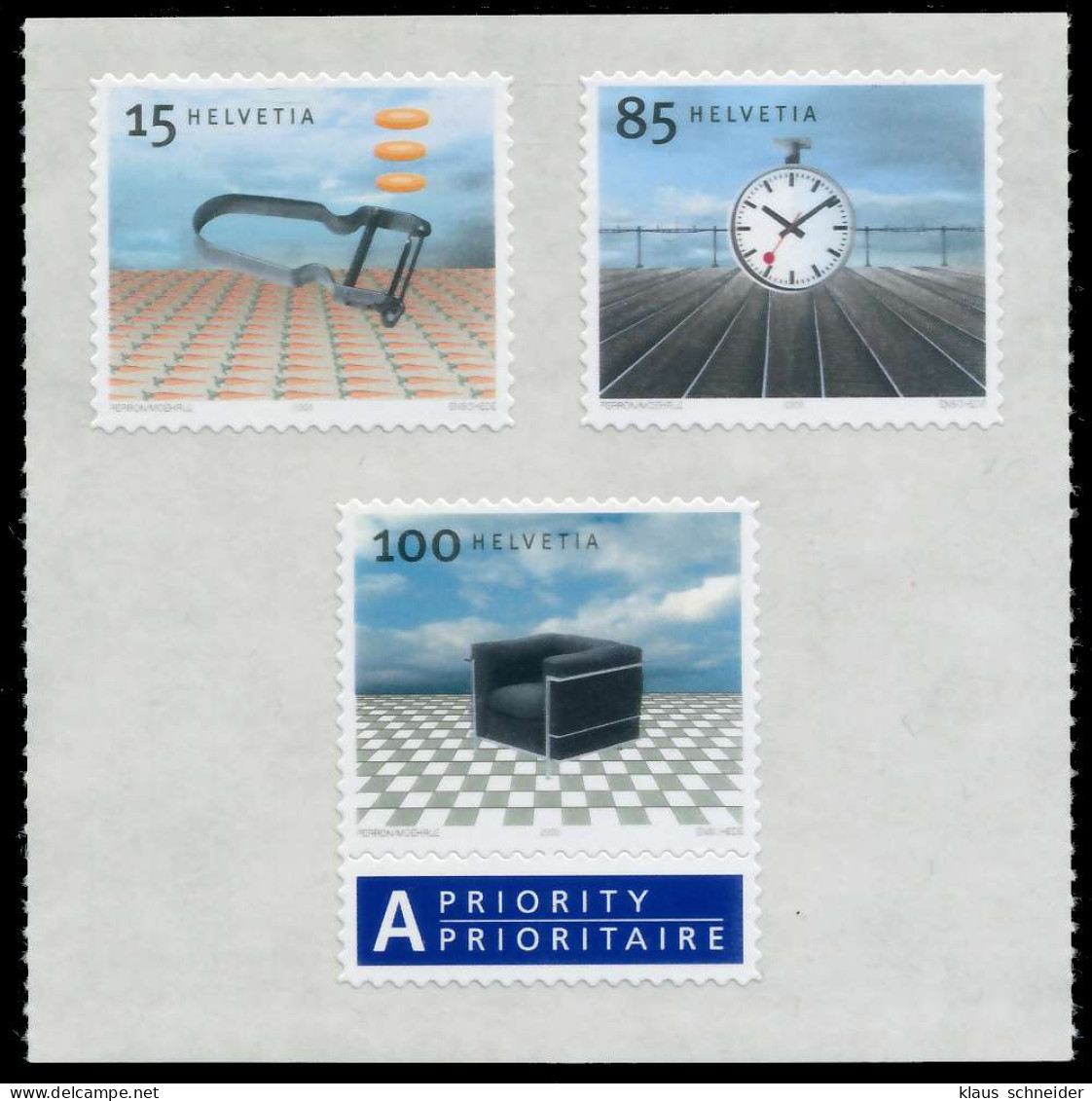 SCHWEIZ 2003 Nr 1861-1863 Postfrisch HB X64C012 - Unused Stamps