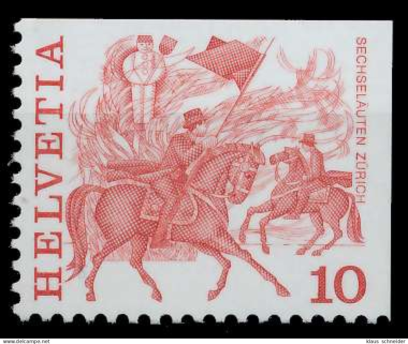 SCHWEIZ 1977 Nr 1101Eorxw Postfrisch X66EDD2 - Unused Stamps