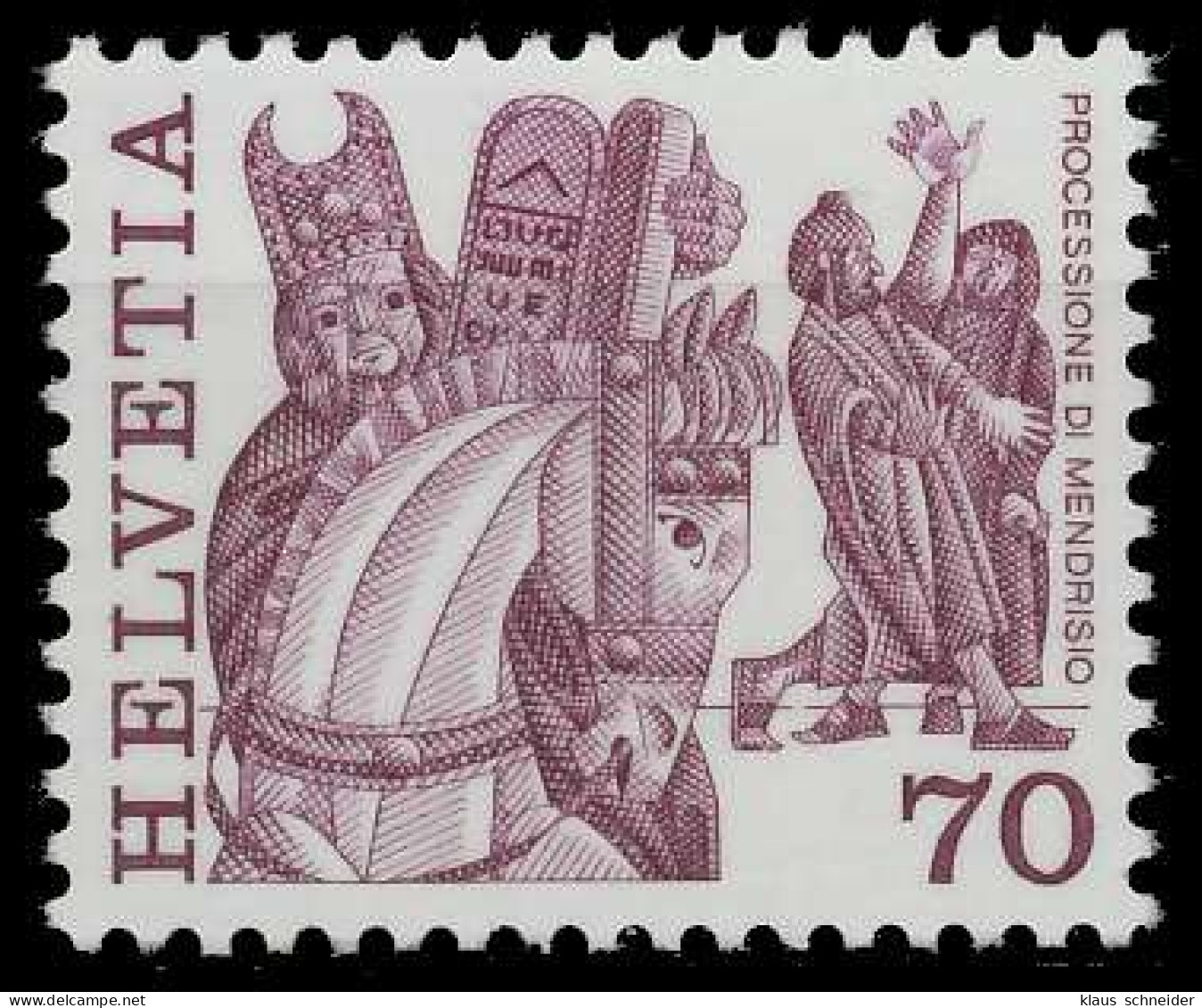 SCHWEIZ 1977 Nr 1106Ax Postfrisch X66EE0A - Unused Stamps