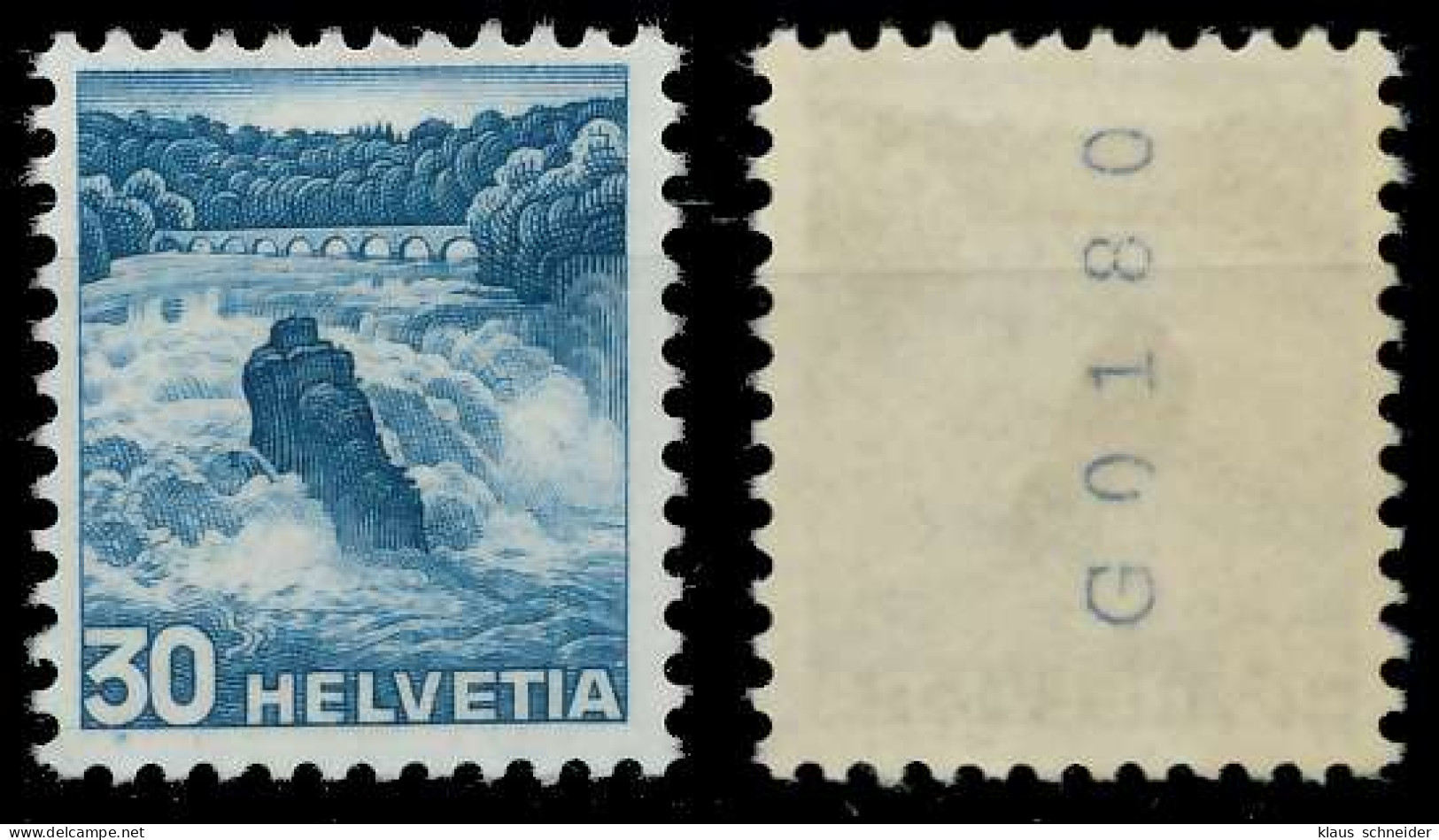 SCHWEIZ ROLLENMARKEN Nr 504R Postfrisch X6794B6 - Coil Stamps