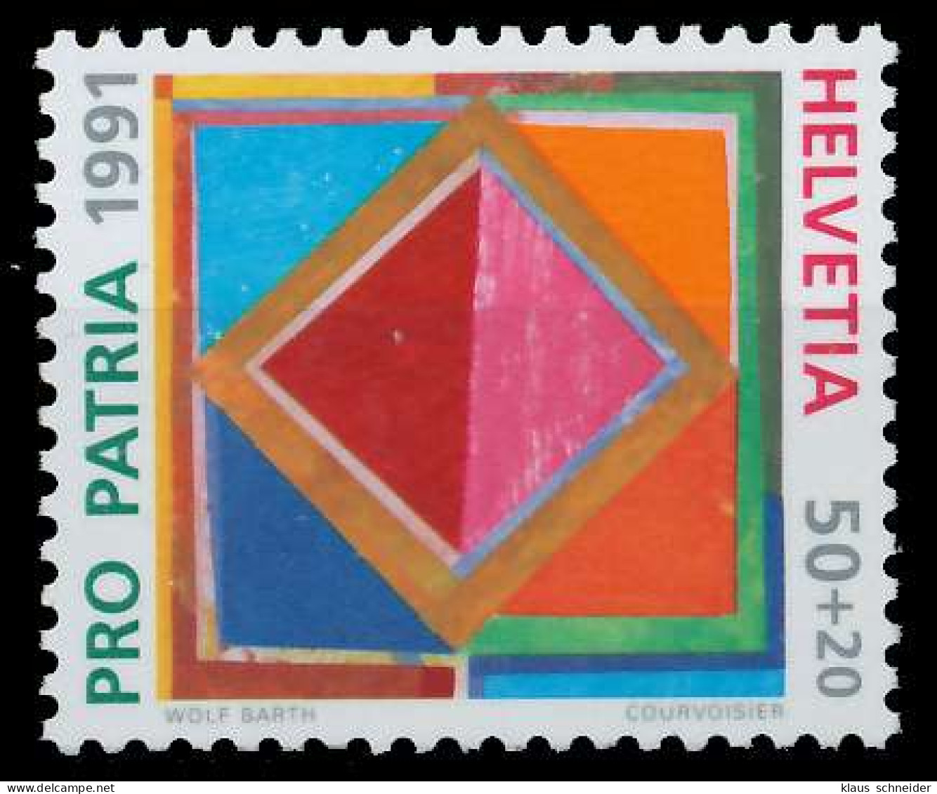 SCHWEIZ PRO PATRIA Nr 1446 Postfrisch S2D9F5E - Ungebraucht