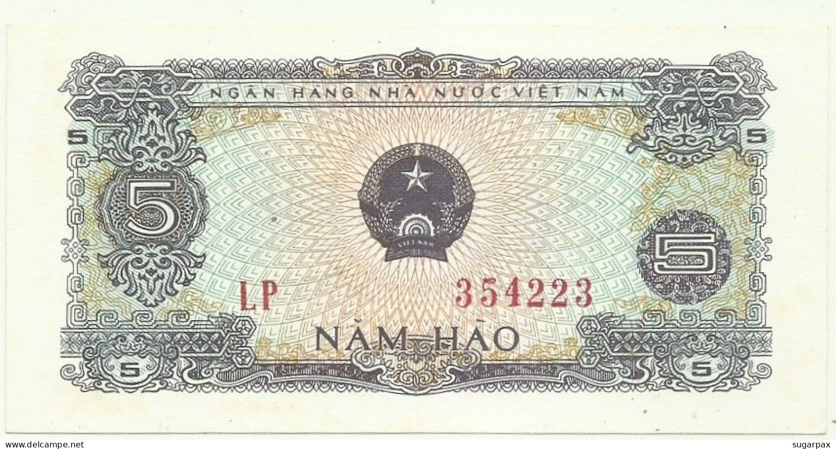 VIETNAM - 5 Hao - 1976 - P 79 - Unc. - Serie LP - VIET NAM - Viêt-Nam