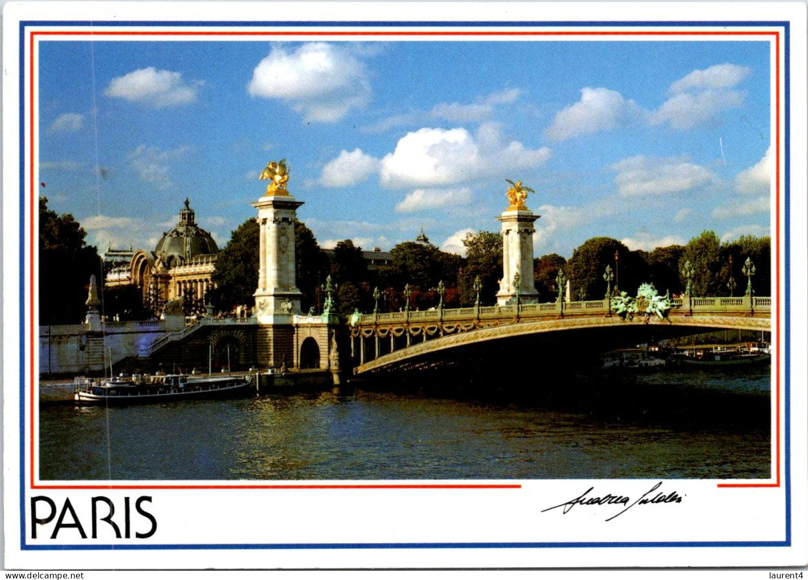 3-4-2024 (4 Y 49) France - Paris - Pont Alexandre III & Place Vendôme (2 Mint Postcards) - Molinos De Agua