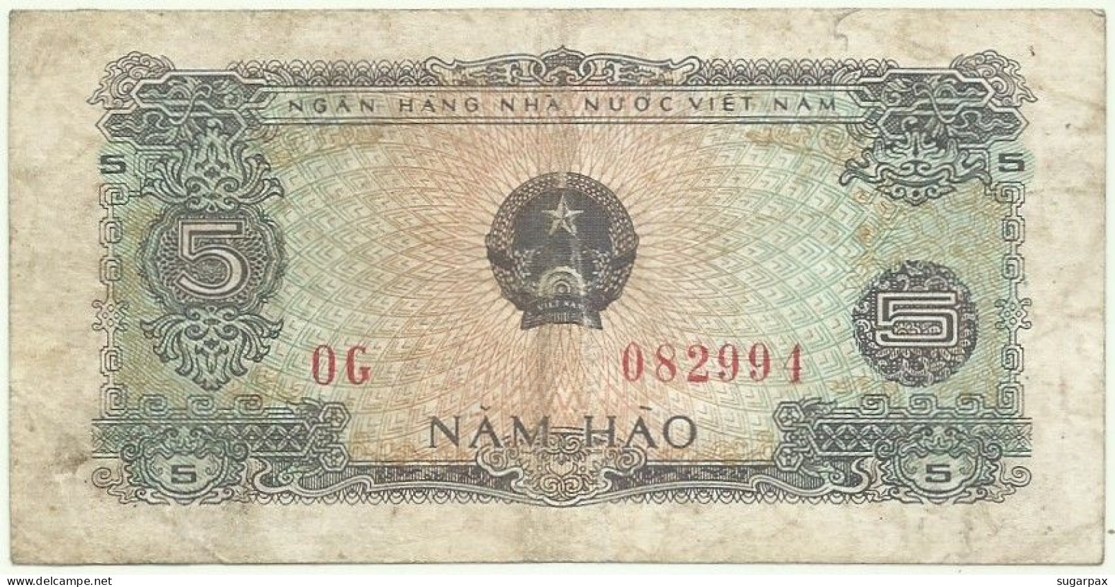 VIETNAM - 5 Hao - 1976 - P 79 - Serie OG - VIET NAM - Vietnam