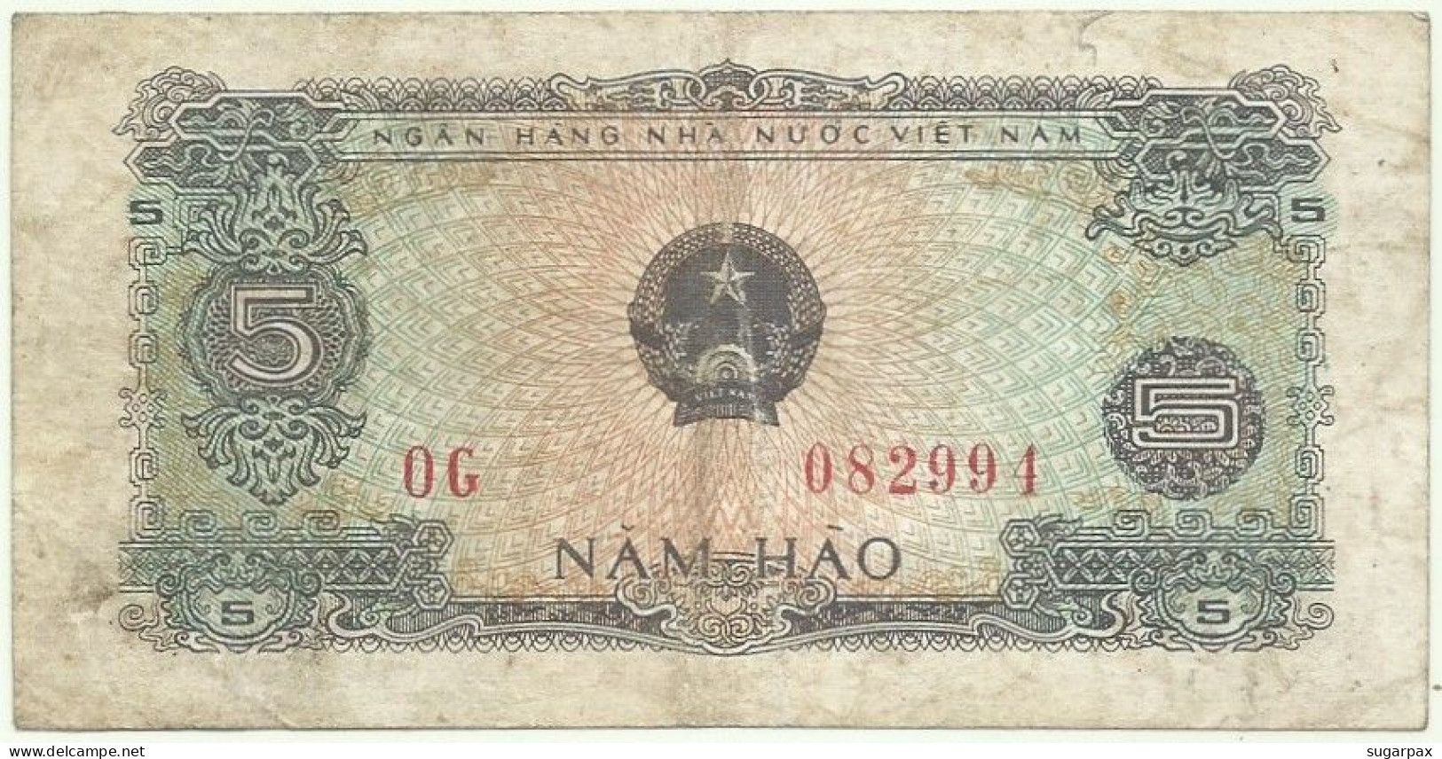 VIETNAM - 5 Hao - 1976 - P 79 - Serie OG - VIET NAM - Viêt-Nam