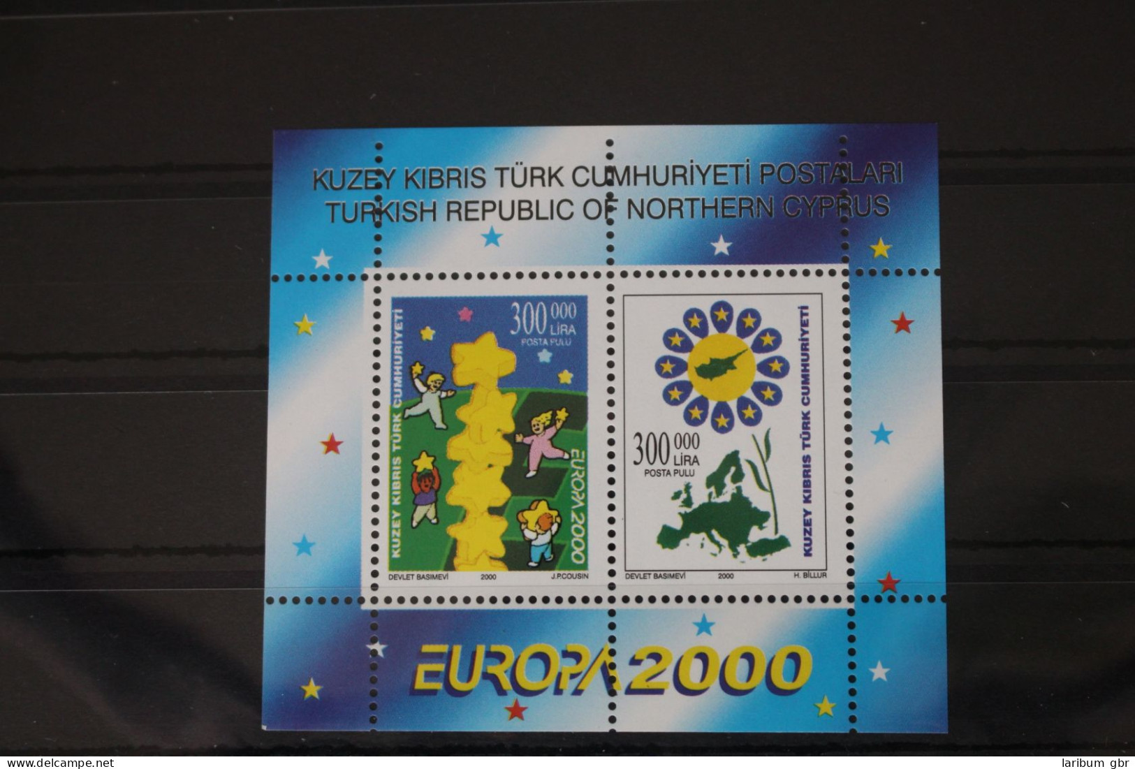 Türkisch-Zypern Block 19 Mit 516-517 Postfrisch Europa #WT053 - Used Stamps