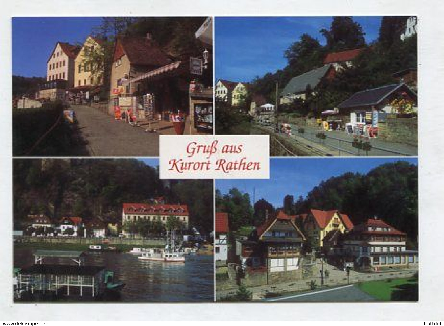 AK 211504 GERMANY - Rathen - Elbsandsteingebirge - Rathen