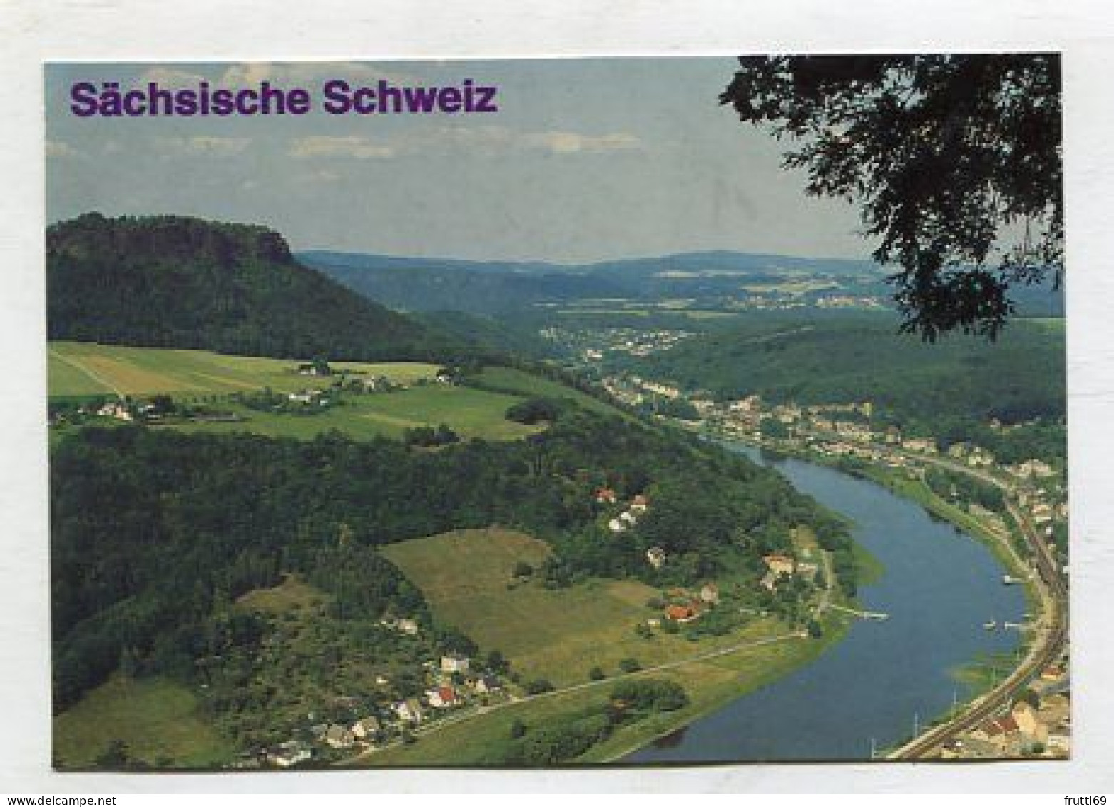 AK 211507 GERMANY - Blick Von Der Festung Königstein Auf Die Stadt Königstein - Koenigstein (Saechs. Schw.)