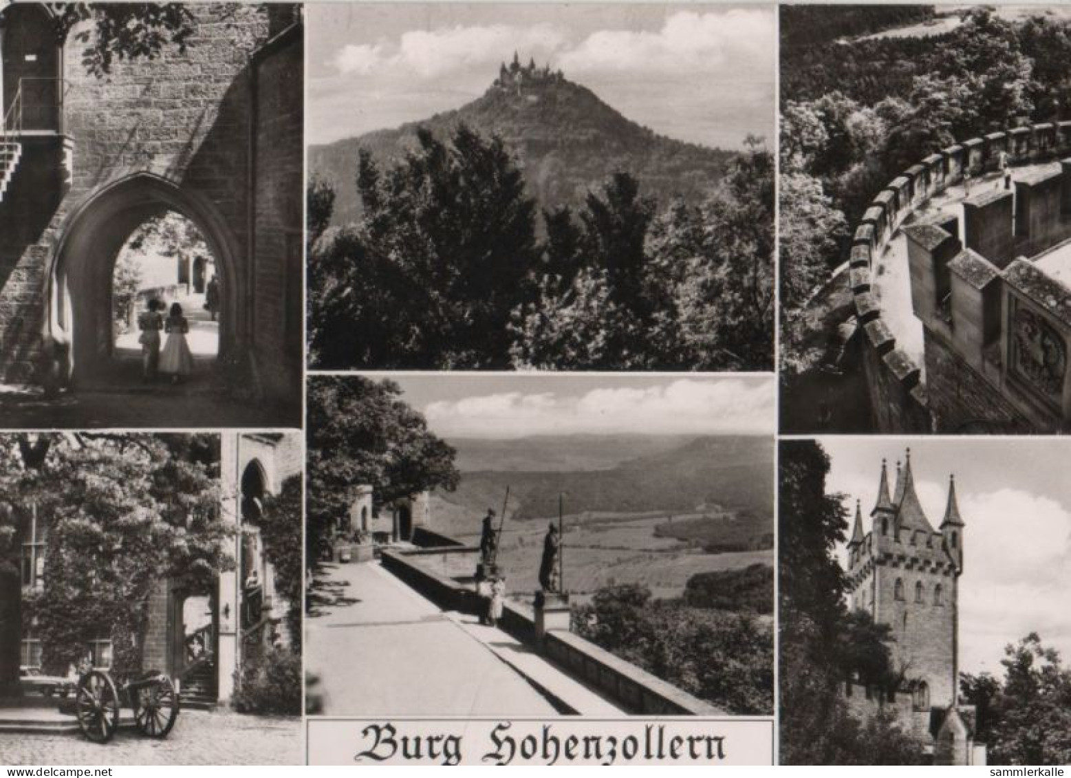 77318 - Burg Hohenzollern Bei Bisingen - 6 Teilbilder - Ca. 1965 - Balingen