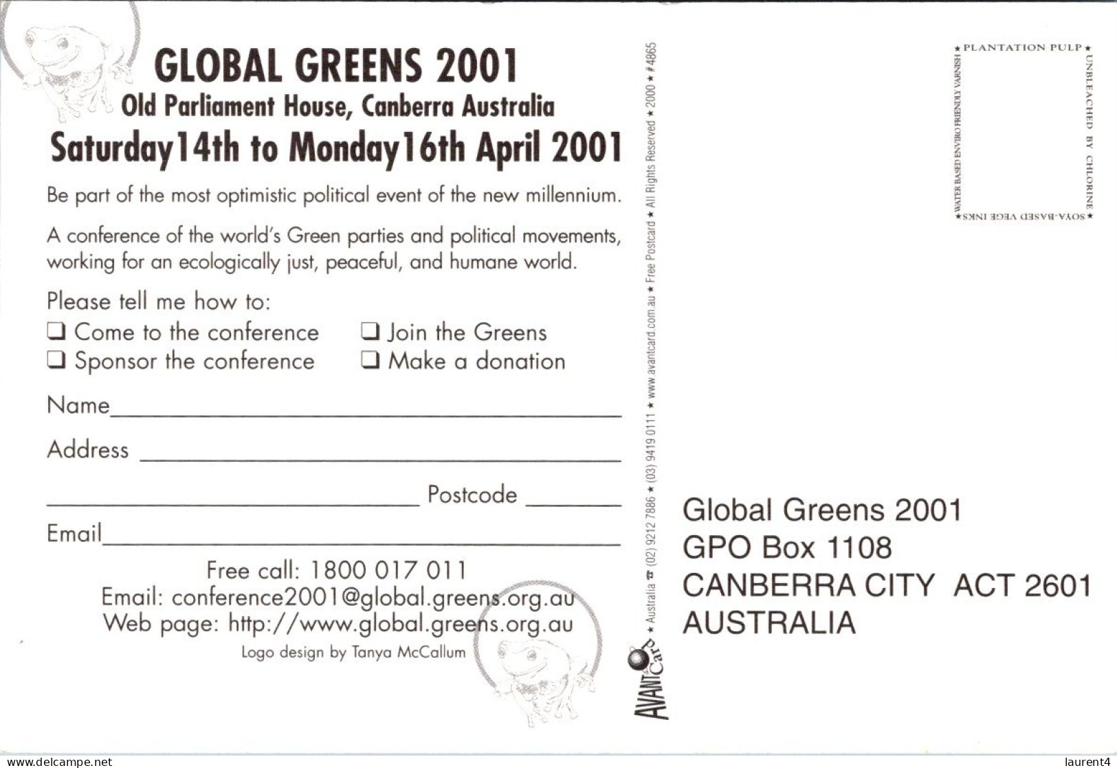 2-4-2024 (4 Y 50) Australia - Global Green Conference (ma + Frog0 - Maps