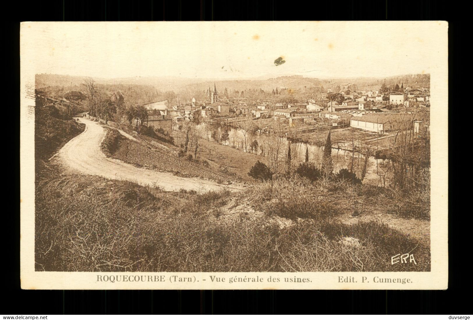 81 Tarn Roquecourbe  Vue Generale Des Usines - Roquecourbe