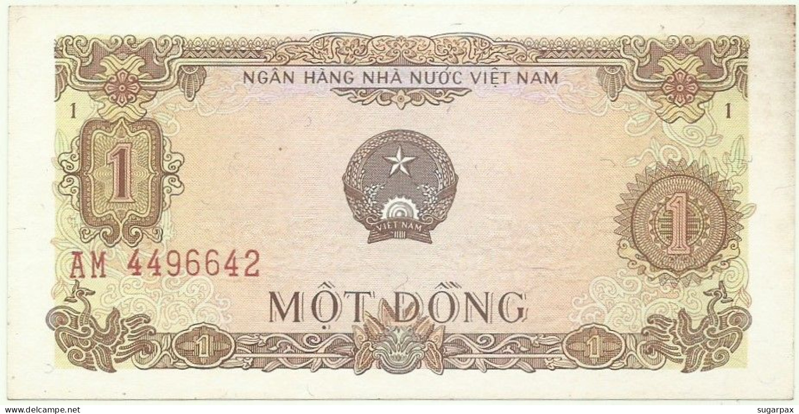 VIETNAM - 1 Dông - 1976 - P 80 - Serie AM - VIET NAM - Viêt-Nam