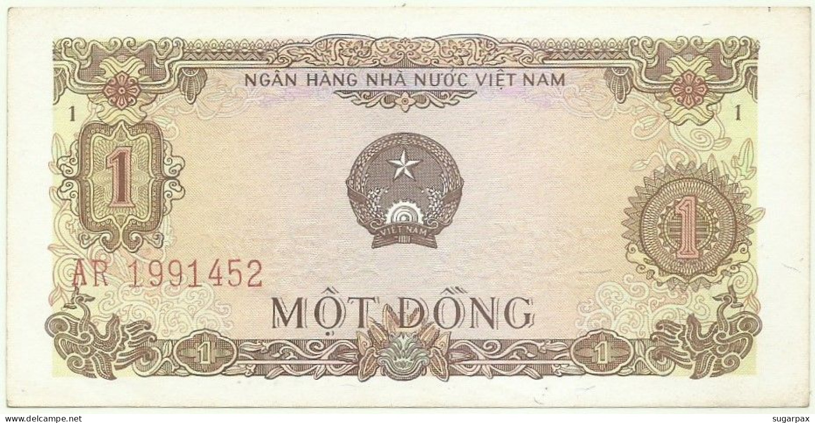 VIETNAM - 1 Dông - 1976 - P 80 - Serie AR - VIET NAM - Viêt-Nam