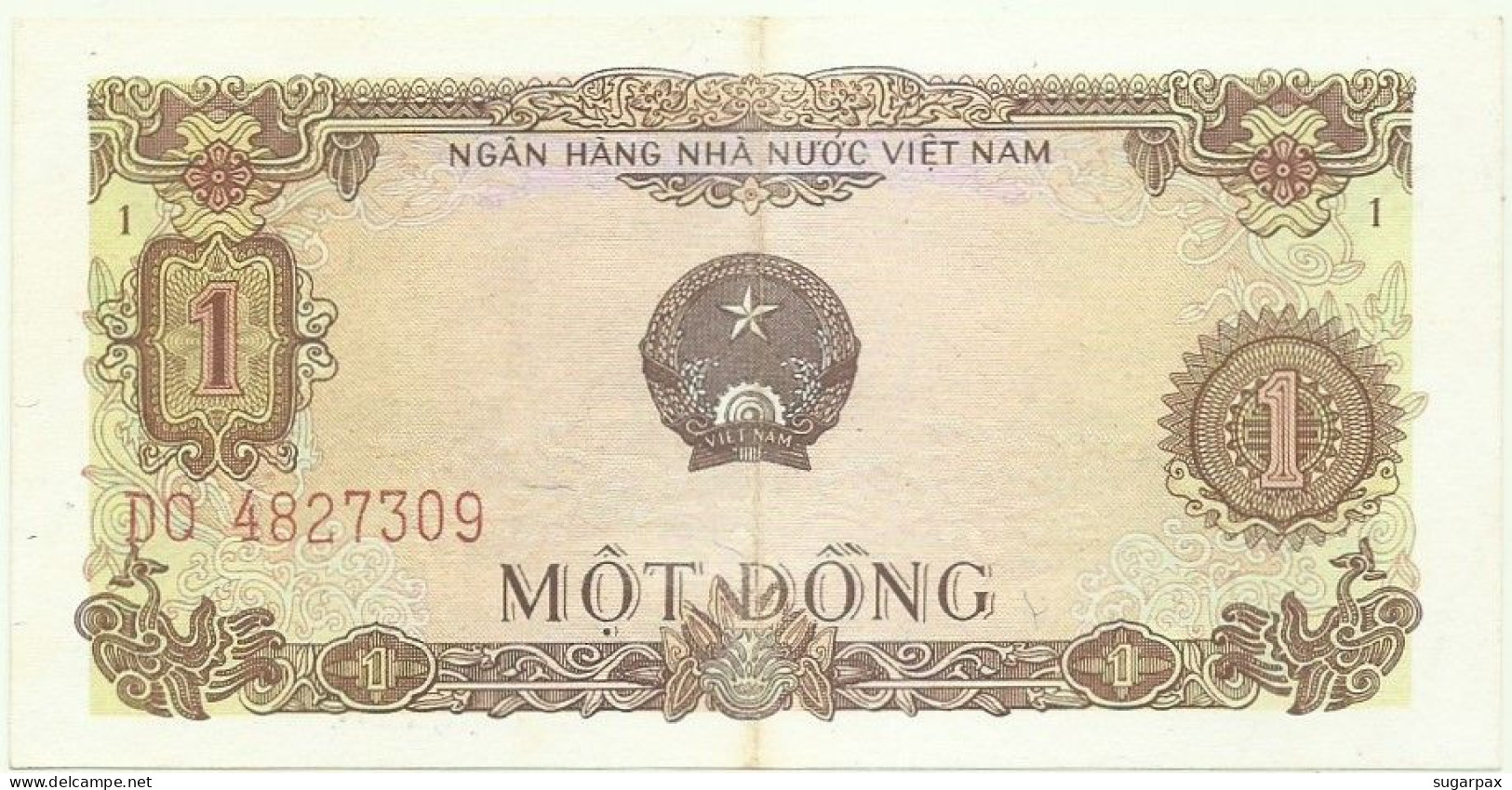 VIETNAM - 1 Dông - 1976 - P 80 - Serie DQ - VIET NAM - Vietnam