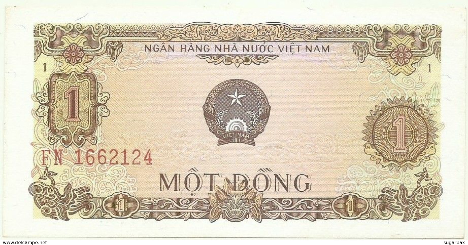 VIETNAM - 1 Dông - 1976 - P 80 - Unc. - Serie FN - VIET NAM - Viêt-Nam