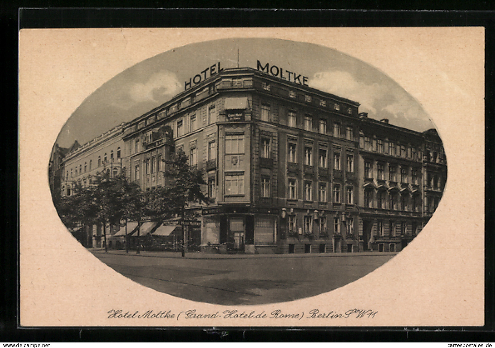 AK Berlin, Hotel Moltke, Grand Hotel De Rome, Königgrätzerstrasse 103  - Kreuzberg