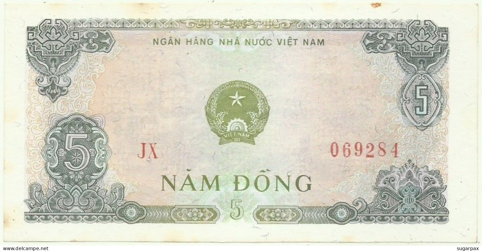 VIETNAM - 5 Dông - 1976 - P 81.a - Unc. - Serie JX - VIET NAM - Vietnam