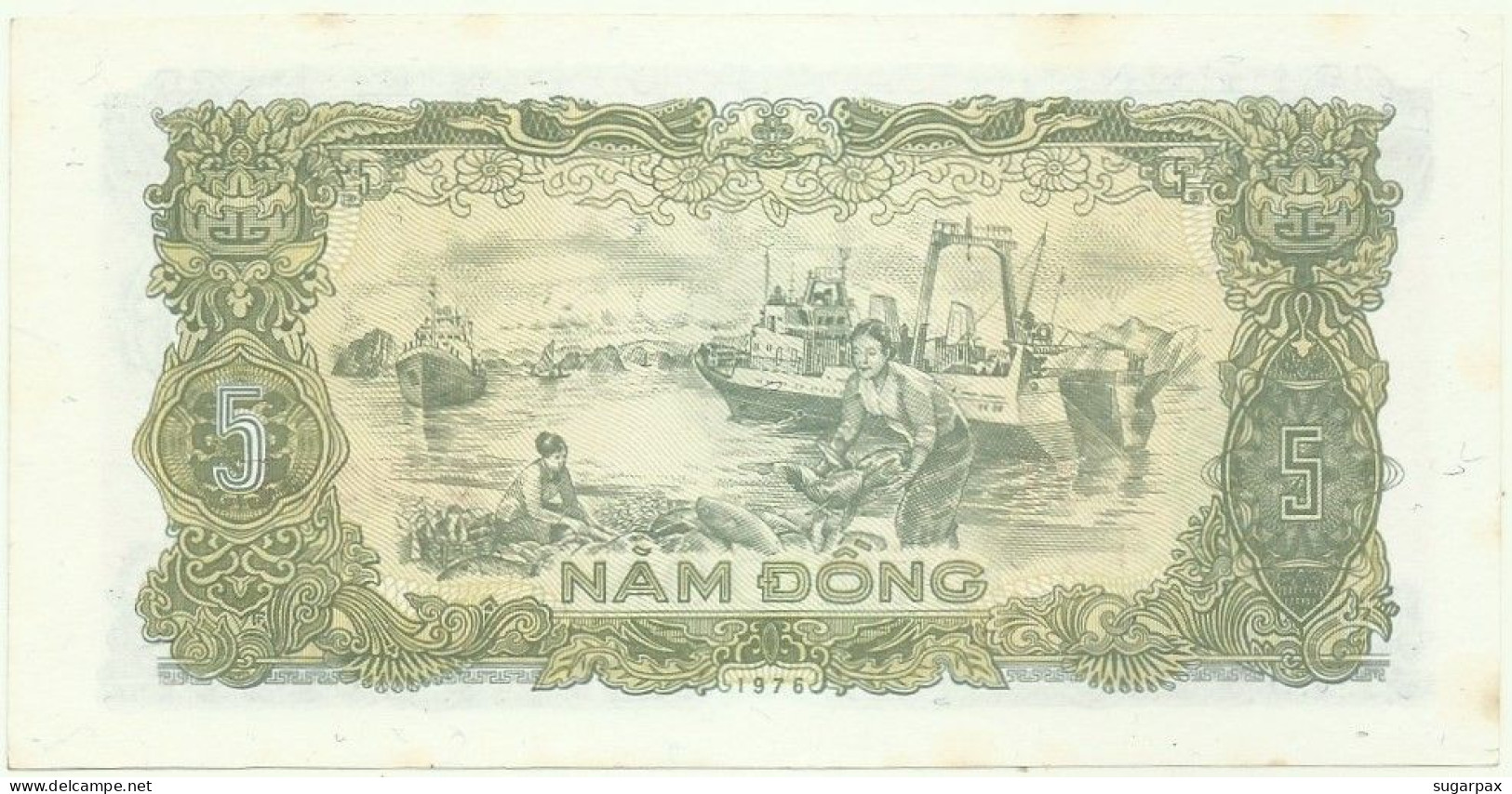 VIETNAM - 5 Dông - 1976 - P 81.a - Unc. - Serie JX - VIET NAM - Vietnam