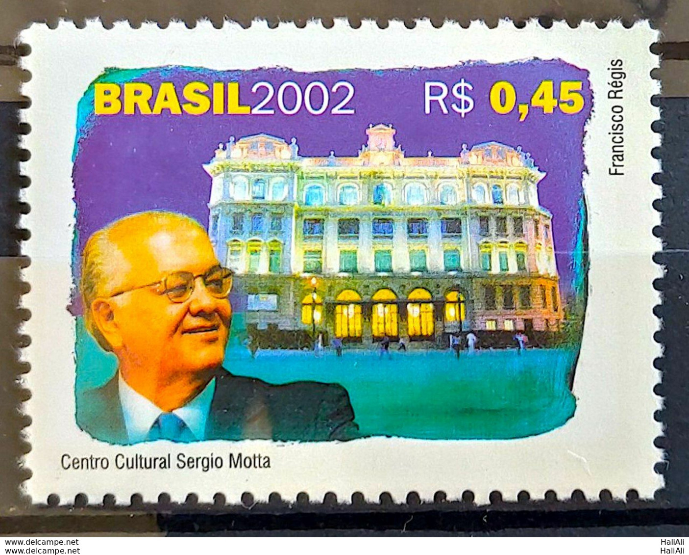 C 2494 Brazil Stamp Sergio Motta Communication Architecture 2002 - Neufs