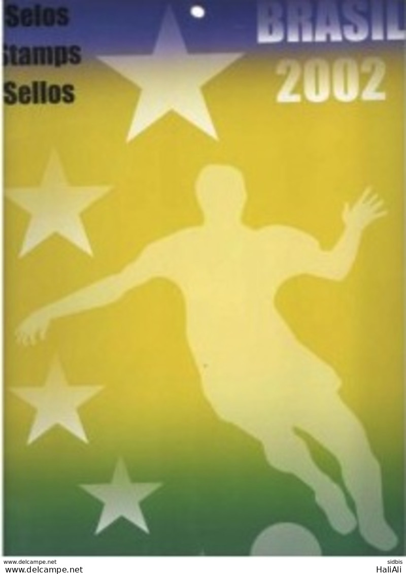 Collection Brazil Stamp Yearpack 2002 - Volledig Jaar