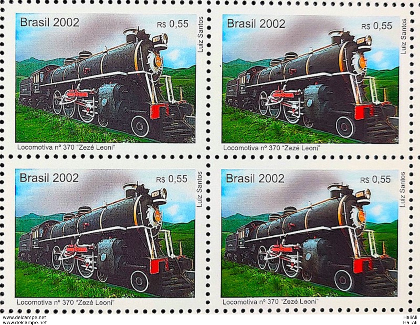 C 2489 Brazil Stamp Zeze Transe Transport 2002 Block Of 4 - Neufs